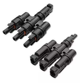 Qoltec Set connettori a T MC4 1000V 30A