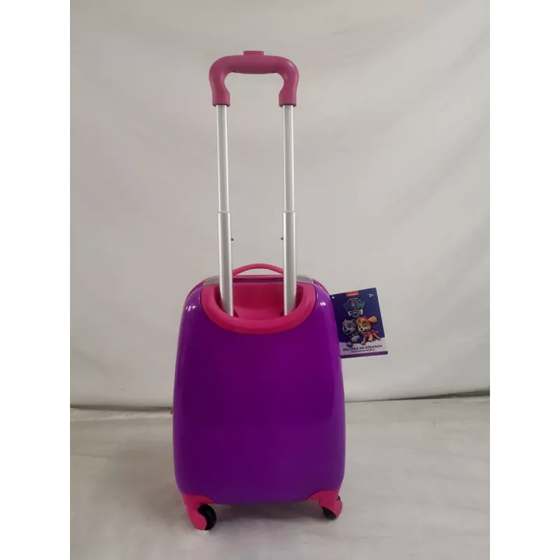 Nickelodeon Paw Patrol on Wheels - Trolley da viaggio per bambini grande rosa