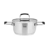 TEESA COOK PRIME set di 6 pentole, acciaio inox, adatto all'induzione