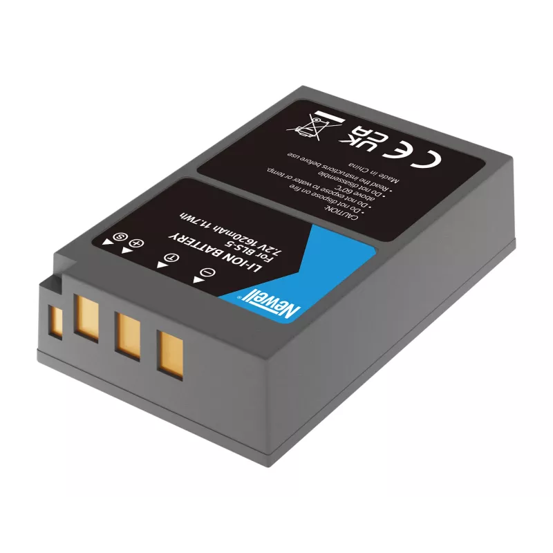 Newell batteria ricaricabile BLS-5 per Olympus