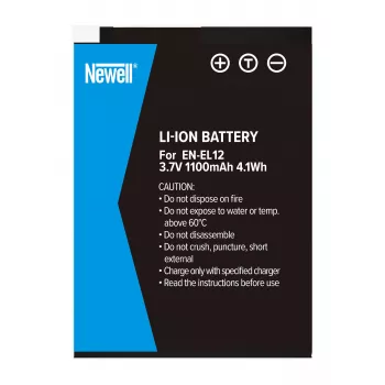 Newell batteria ricaricabile per Nikon EN-EL12