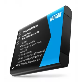 Newell batteria ricaricabile Li-50B per Pentax