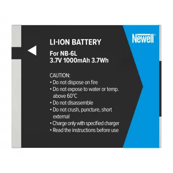 Newell batteria ricaricabile NB-6L per Canon