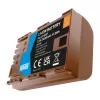 Batteria ricaricabile sostitutiva Newell LP-E6P con USB-C per Canon