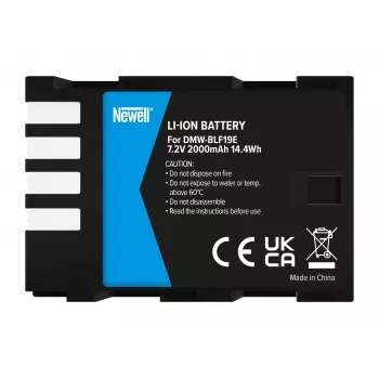 Batteria ricaricabile sostitutiva Newell per Panasonic DMW-BLF19E