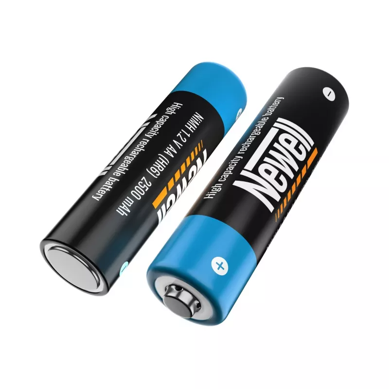 Batteria ricaricabile NiMH Newell AA 2500 mAh confezione da 4 blister