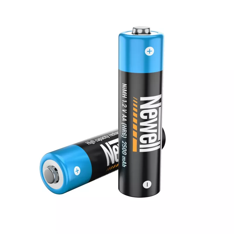 Batteria ricaricabile NiMH Newell AA 2500 mAh confezione da 4 blister