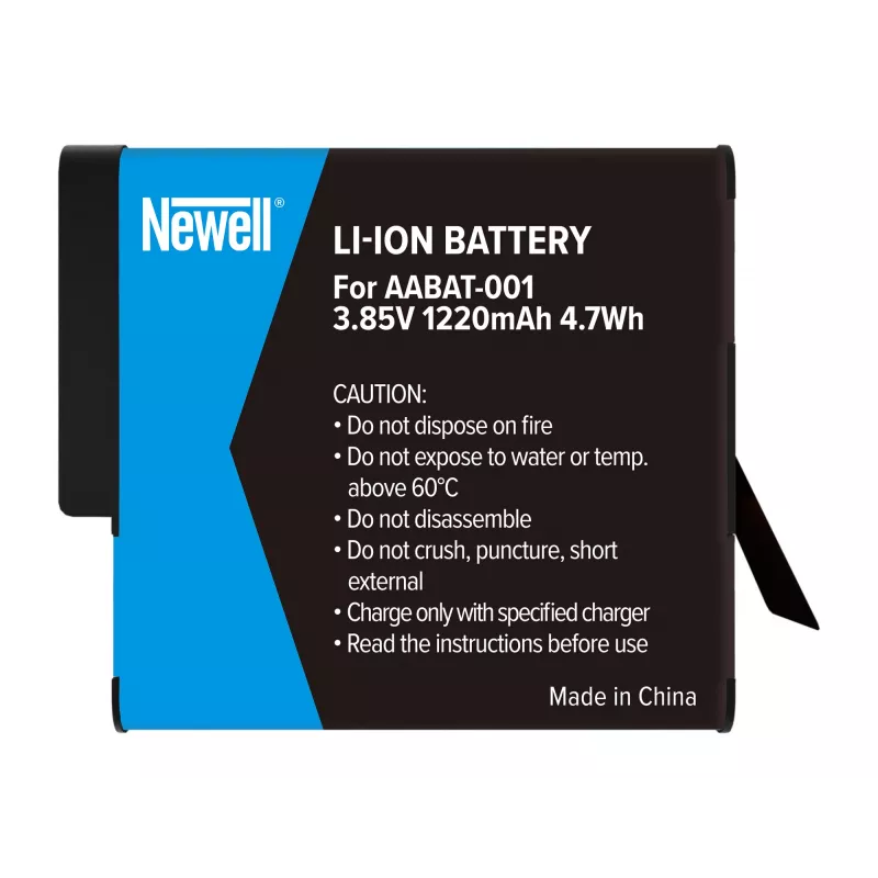 Newell batteria di ricambio AABAT-001 per GoPro Hero 5/6/7/8 Black