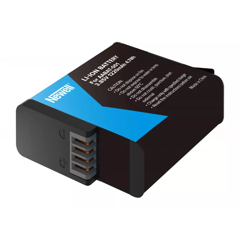 Newell batteria di ricambio AABAT-001 per GoPro Hero 5/6/7/8 Black