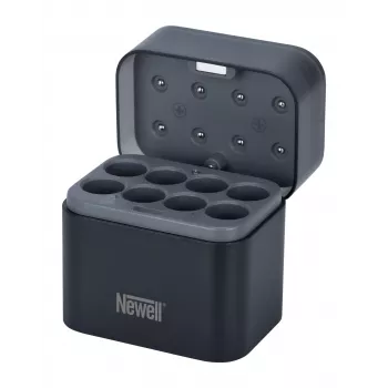Caricabatterie Newell 8 canali per batterie Li-Ion/Ni-MH