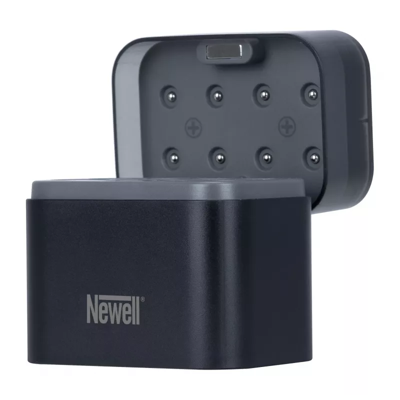 Caricabatterie Newell 8 canali per batterie Li-Ion/Ni-MH