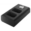 Caricabatterie USB-C dual-channel Newell DL-USB-C per batterie Sony NP-FW50