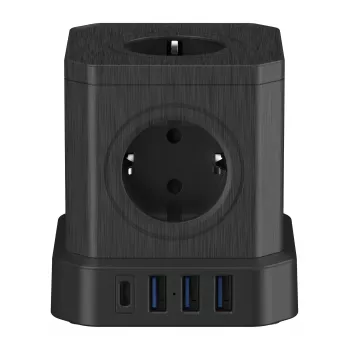 Ciabatta Newell GaN Power Cube 9W1 nero
