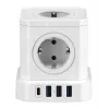 Newell GaN Power Cube 9w1 ciabatta bianca con caricabatterie USB