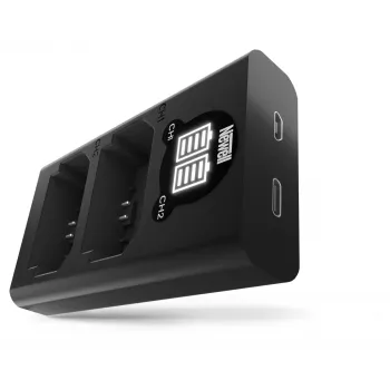 Newell caricabatterie USB-C dual-channel per batterie Sony NP-FZ100