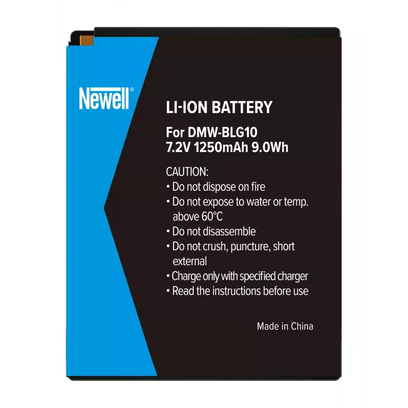 Newell batteria ricaricabile di ricambio per Panasonic DMW-BLG10