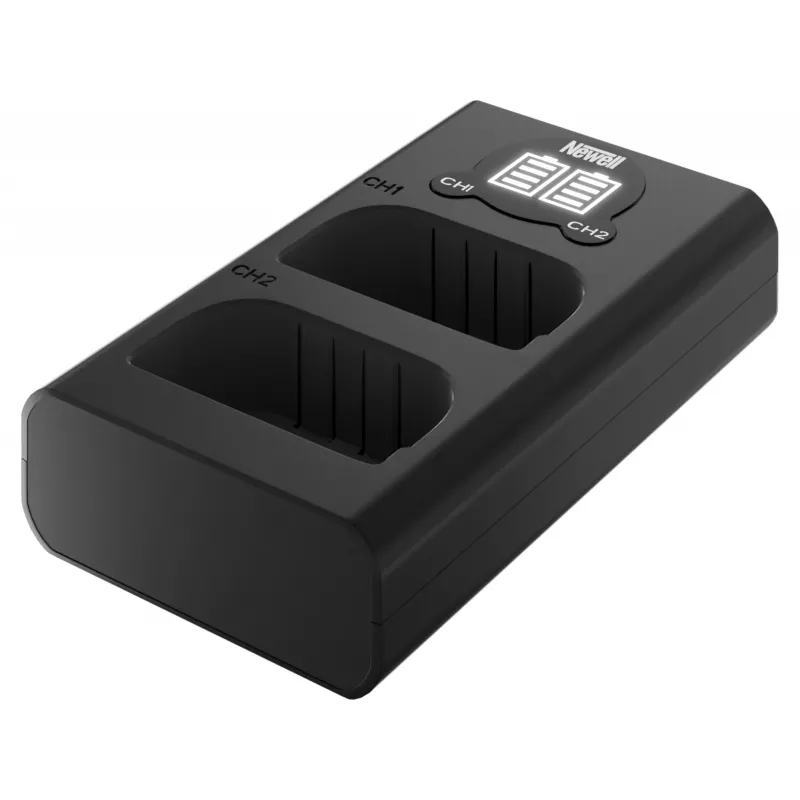 Newell caricabatterie USB-C dual-channel DL-USB-C per batterie Canon LP-E6