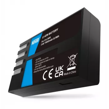 Newell batteria ricaricabile di ricambio D-Li109 per Pentax