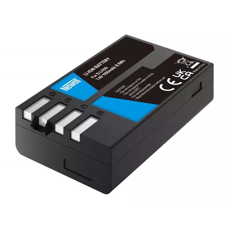 Newell batteria ricaricabile di ricambio D-Li109 per Pentax