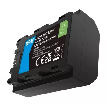 Newell Plus batteria ricaricabile di ricambio NP-FZ100 per fotocamere Sony, 2280mAh, 7,2V, Li-Ion, nero