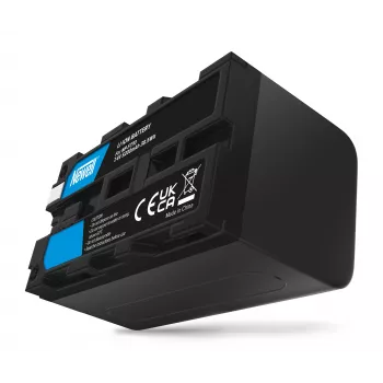 Newell batteria ricaricabile di ricambio NP-F770 per videocamera Sony, 4400mAh, 7,4V Li-Ion