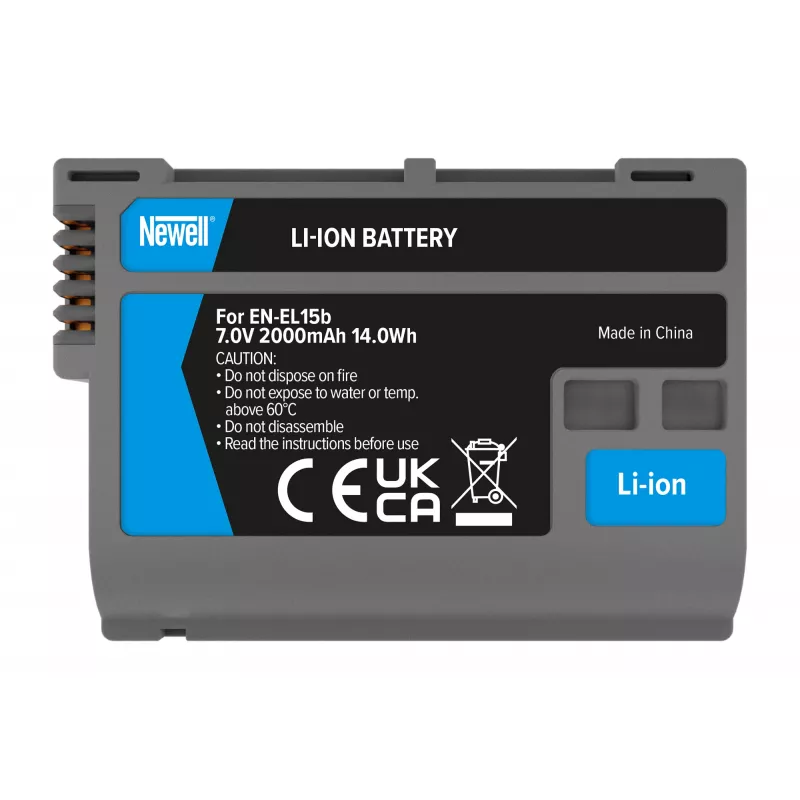 Newell batteria ricaricabile di ricambio EN-EL15b per Nikon