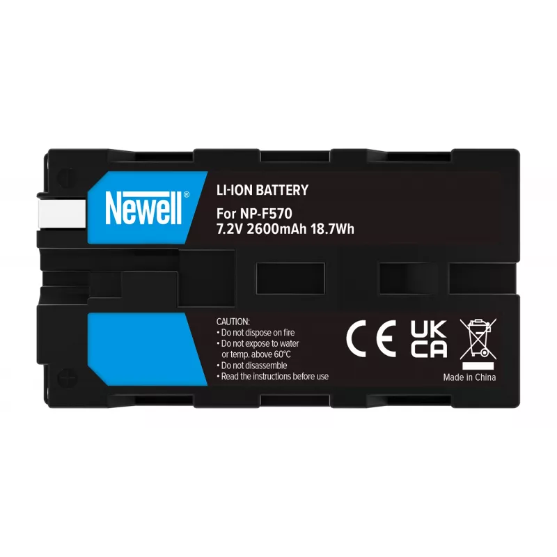 Newell batteria ricaricabile di ricambio NP-F570 per Sony