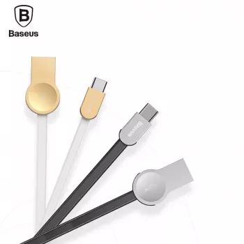 Baseus Keyble Cable (Zinc Alloy) USB-A to USB-C 1m bianco