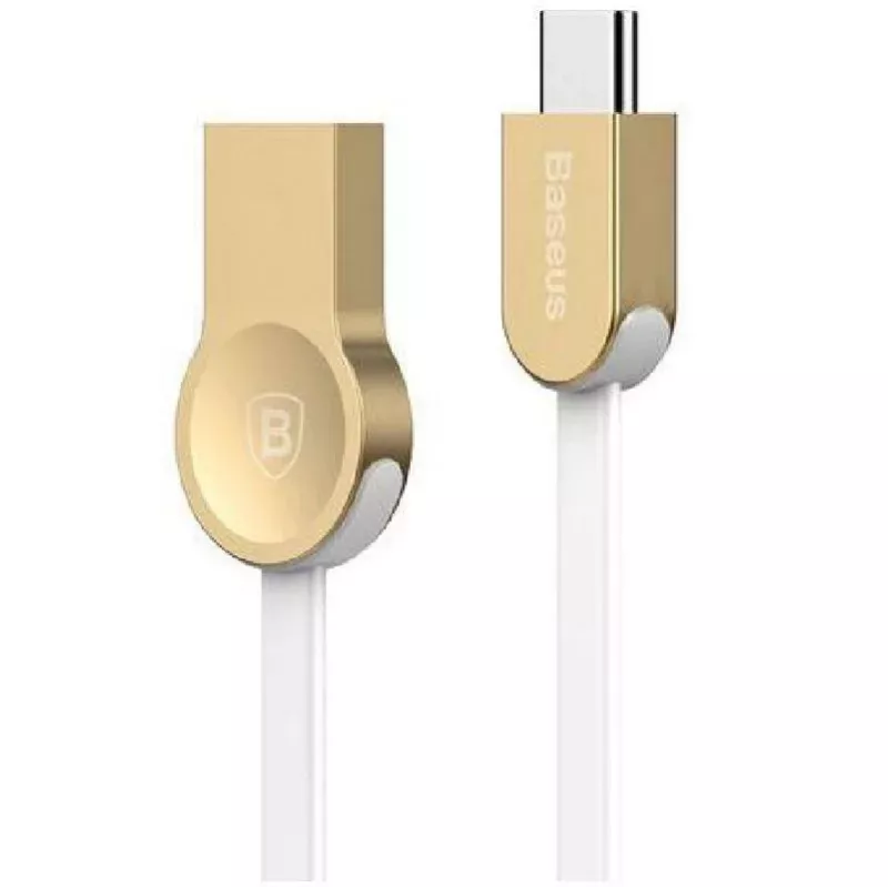 Baseus Keyble Cable (Zinc Alloy) USB-A to USB-C 1m bianco