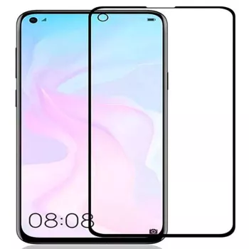Evelatus Pellicola protettiva in vetro Full Cover 2.5D con colla giapponese anti-statico per Huawei Nova 4