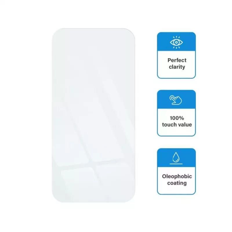 OEM Pellicola protettiva in vetro temperato per Apple iPhone 14 Pro