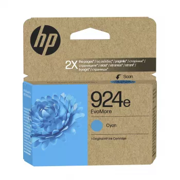 HP 924e EvoMore cartuccia inchiostro originale ciano