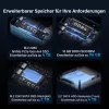 GEEKOM IT12 Mini PC, Intel Core i7-1260P, 16GB RAM, 500GB SSD, Windows 11 Pro, blu