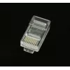 Gembird LC-8P8C-001/50 connettore RJ45 Cat5e 8P8C placcatura oro 30µ confezione da 50 trasparente