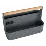 Leitz organizer da scrivania portatile in feltro grigio
