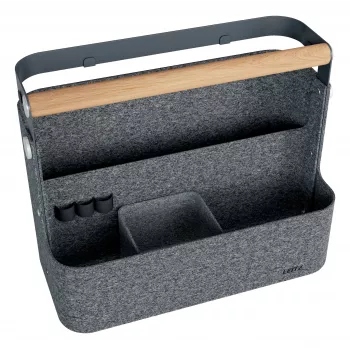Esselte Leitz organizer da scrivania portatile con clip bianco