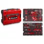 Einhell E-CASE 370570 valigetta portautensili universale 80 pezzi (rosso/nero)