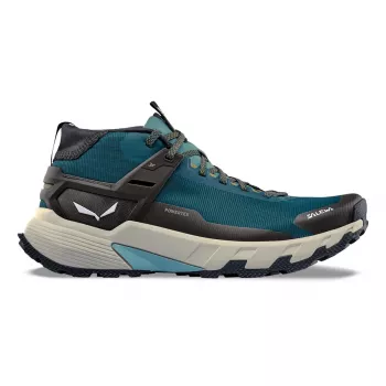 SALEWA Pedroc 2 Mid PTX Scarpe da speed hiking - Pond/Black Out - UK 9.5 (EU 44)