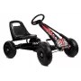 LEAN TOYS LEAN CARS A-15 go-kart nero pneumatici ad aria