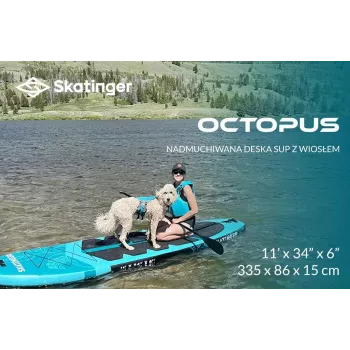 SKT Octopus SUP Gonfiabile Allround 335x86x15 cm