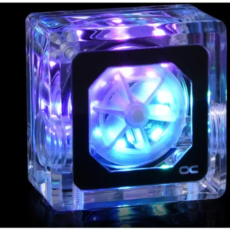 Alphacool Eisfluegel Aurora Indicatore di flusso HighFlow con segnale tachimetrico (trasparente)