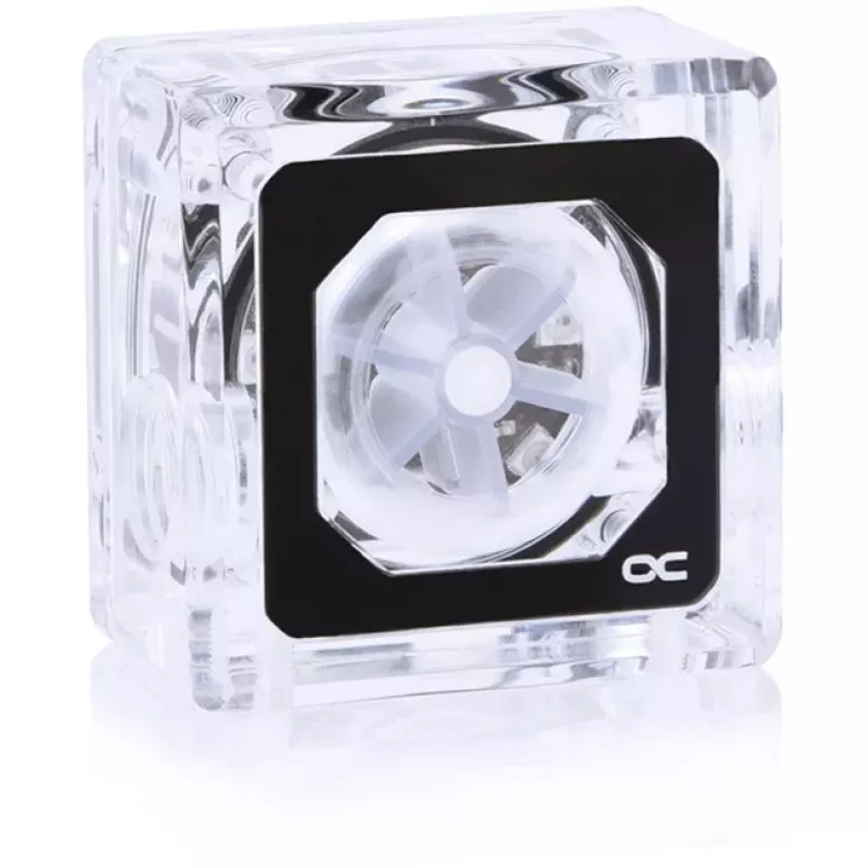 Alphacool Eisfluegel Aurora Indicatore di flusso HighFlow con segnale tachimetrico (trasparente)