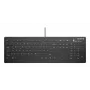 CHERRY Contour Design Active Key AK-C8112 tastiera full-size con filo USB a switch a forbice QWERTY nera