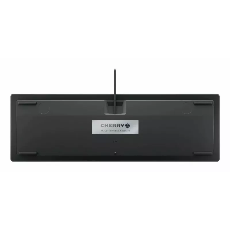 CHERRY Contour Design Active Key AK-C8112 tastiera full-size con filo USB a switch a forbice QWERTY nera