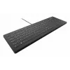 CHERRY Contour Design Active Key AK-C8112 tastiera full-size con filo USB a switch a forbice QWERTY nera