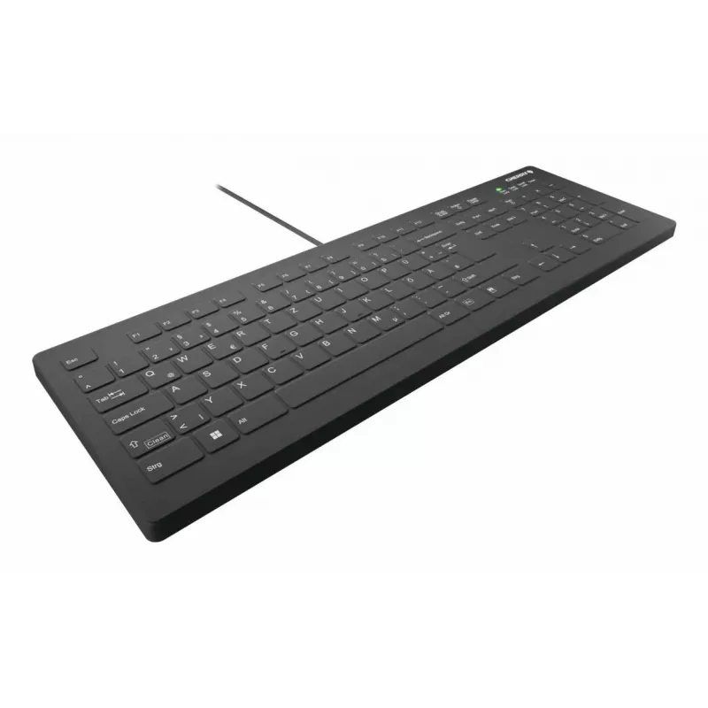 CHERRY Contour Design Active Key AK-C8112 tastiera full-size con filo USB a switch a forbice QWERTY nera