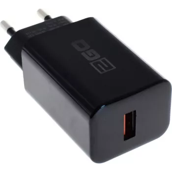 2GO 795954 caricabatterie per dispositivi mobili nero per interni