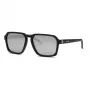 PHILIPP PLEIN SPORT Occhiali da sole uomo SSP030 - 59/17/145 mm, montatura in acetato nera, lenti grigie, protezione UV400
