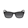 Lacoste Occhiali da sole unisex squadrati L683SP nero/grigio 55mm L683SP5516001