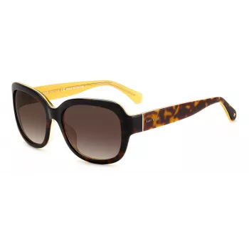 Kate Spade donna occhiali da sole Layne - montatura in acetato, protezione UV400, lenti 55 mm